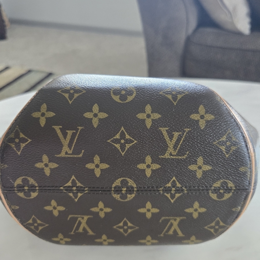 $2700 Louis Vuitton Women Ellipse PM Bucket Handbag Brown Monogram - Picture 12 of 16